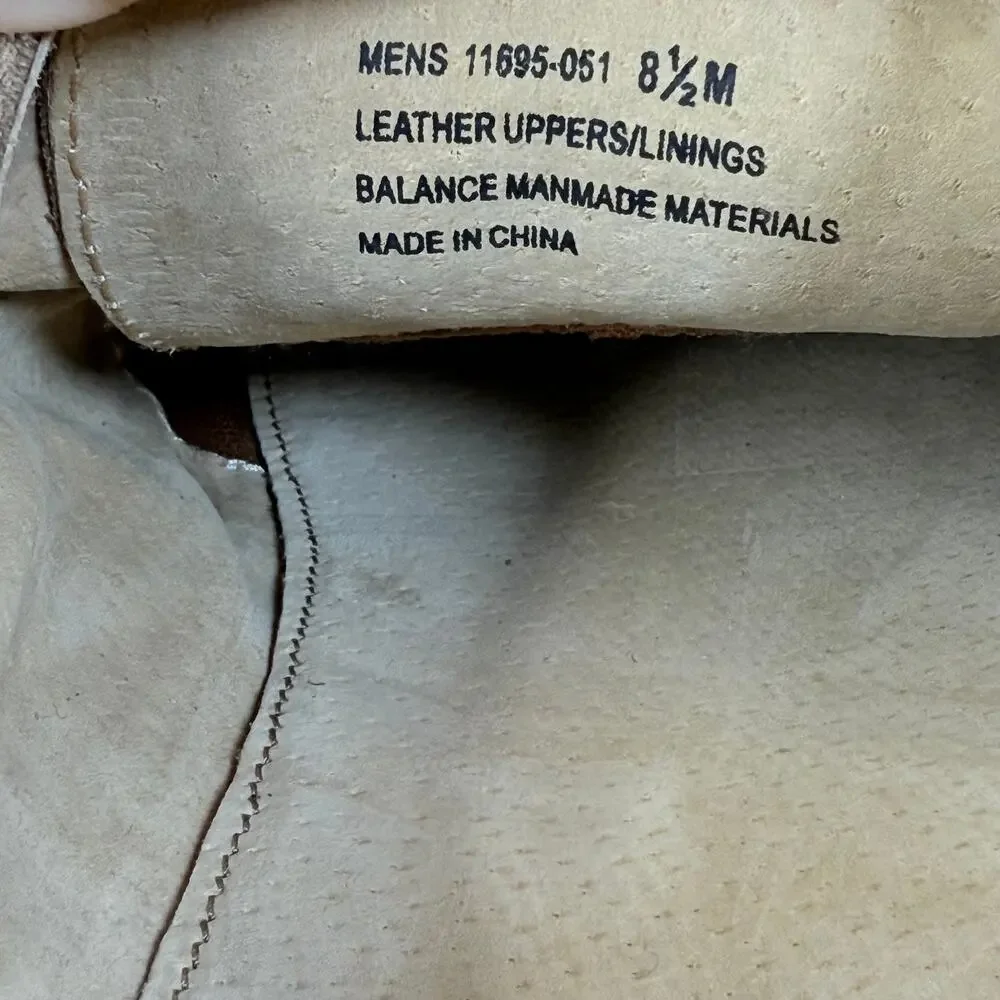 Florsheim Men’s‎ Size 8.5M Jeremy Suede Oxford Shoes Tan Camel Casual Dress
